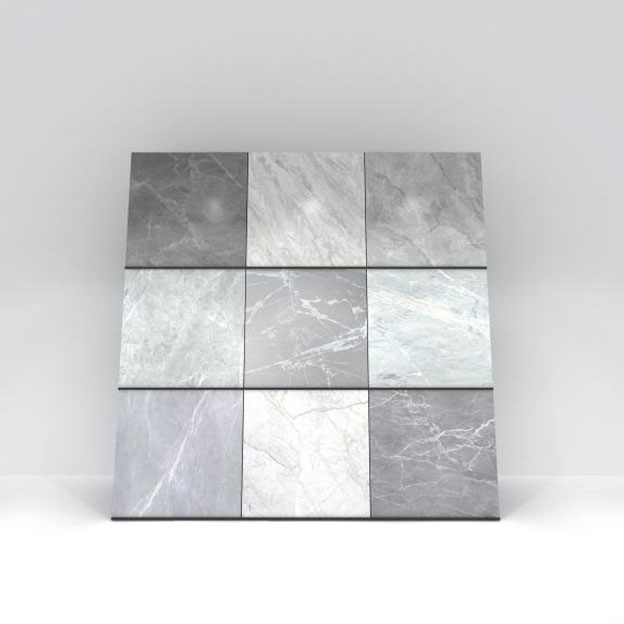 Seastáin Taispeána Taispeána Trádála Samplach Cloch Tíleanna